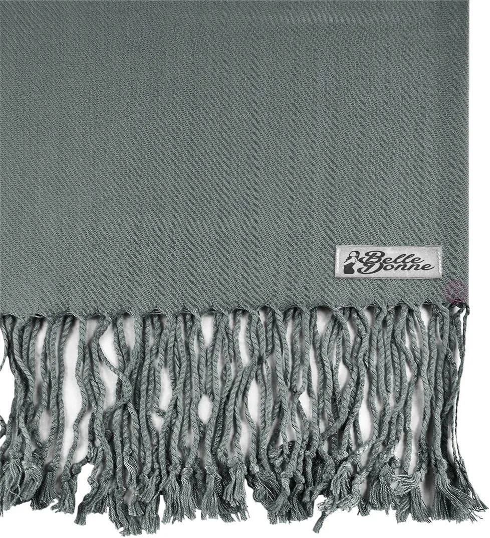 Belle Donne Women's Scarf, Pashmina Shawls, Pashmina Wraps Pashmina Stole Shawl, Pashmina Scarf, Head wrap, Hijab