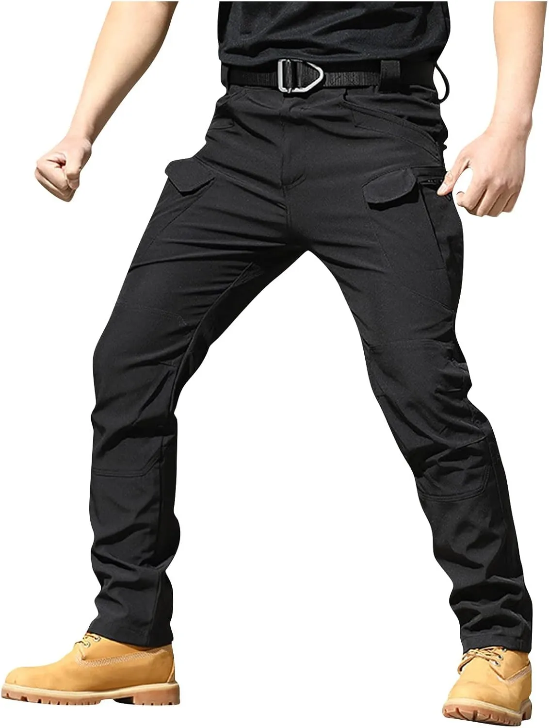 Camo Cargo Pants for Men Lightweight Tactical Cargo Pants Outdoor Upland Hunting Pants Camping Hiking Pants with Pocket