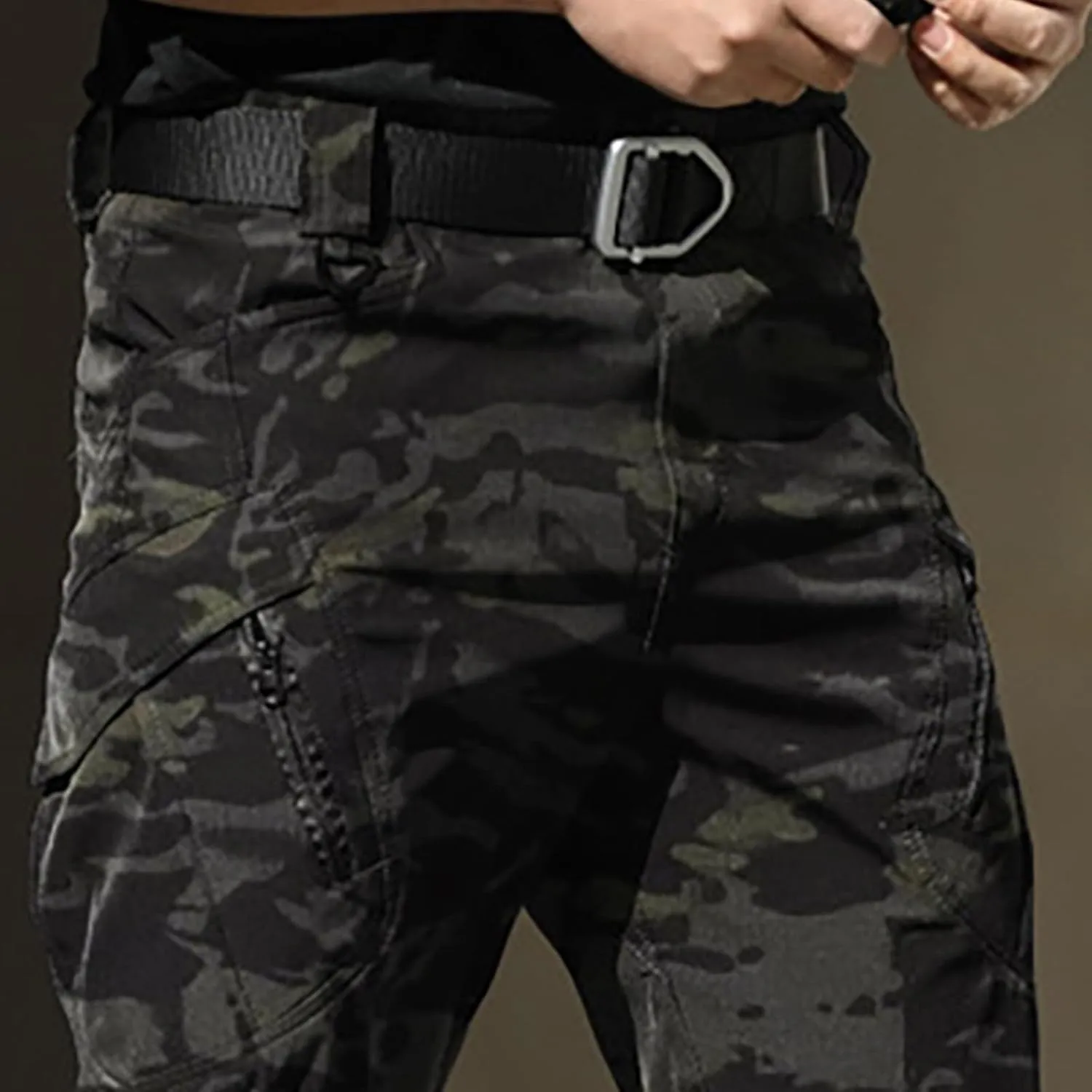 Cargo Pants for Men Tactical Pants Lightweight Outdoor Travel Pants Relaxed Fit Work Hiking Waterproof Pants Stretch