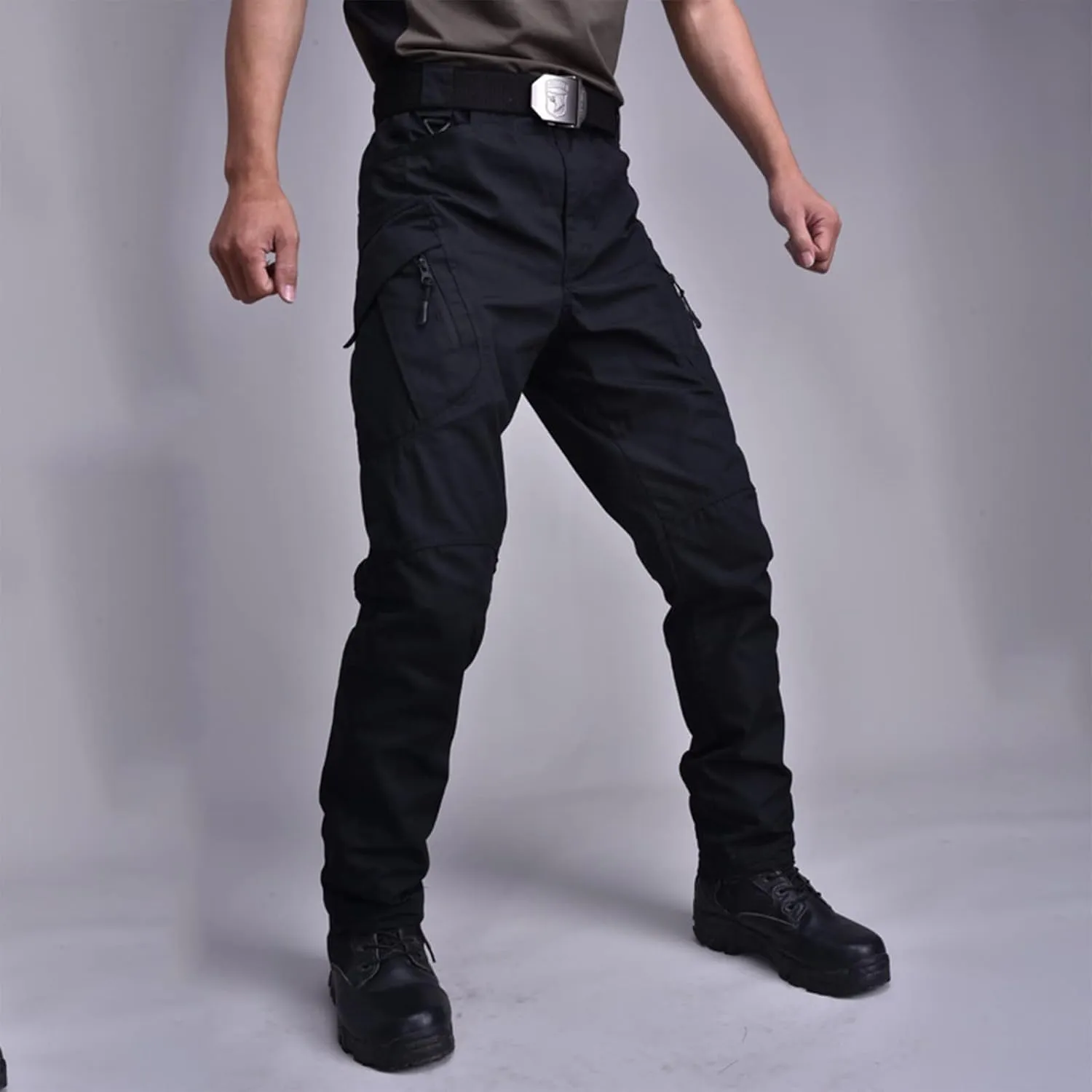 Carpenter Pants for Men Relaxed Fit Stretch Tactical Pants Flex Baggy Camo Hunting Pants Ripstop Camouflage Pants