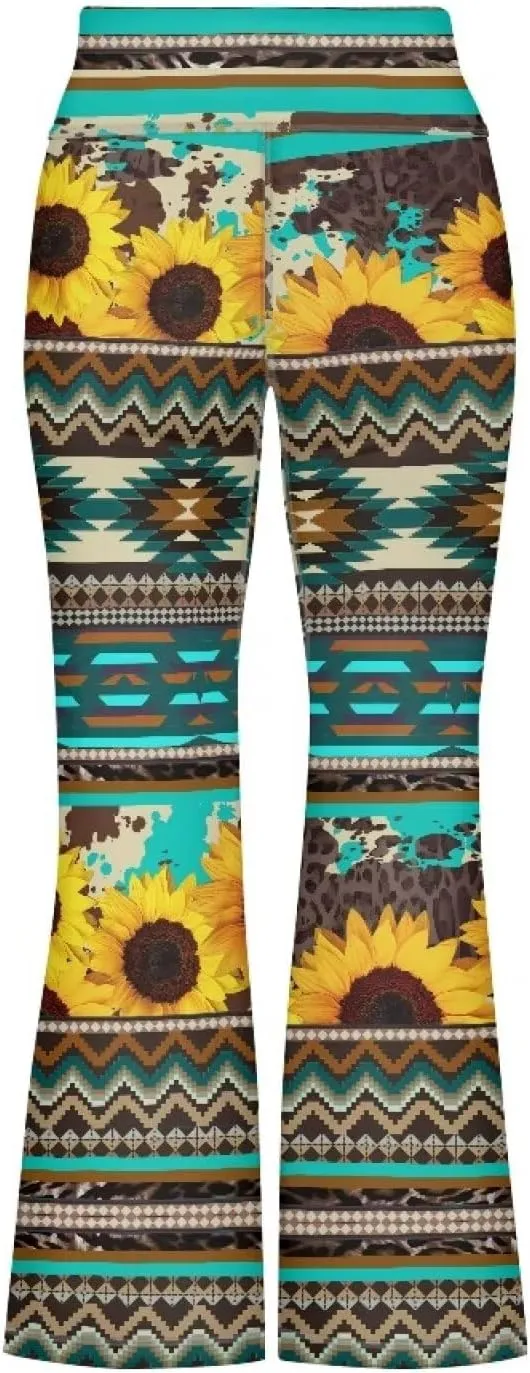 DISNIMO Girls' Flare Leggings High Waisted Bootcut Yoga Pants Kids Bell Bottoms Leggings Full Length