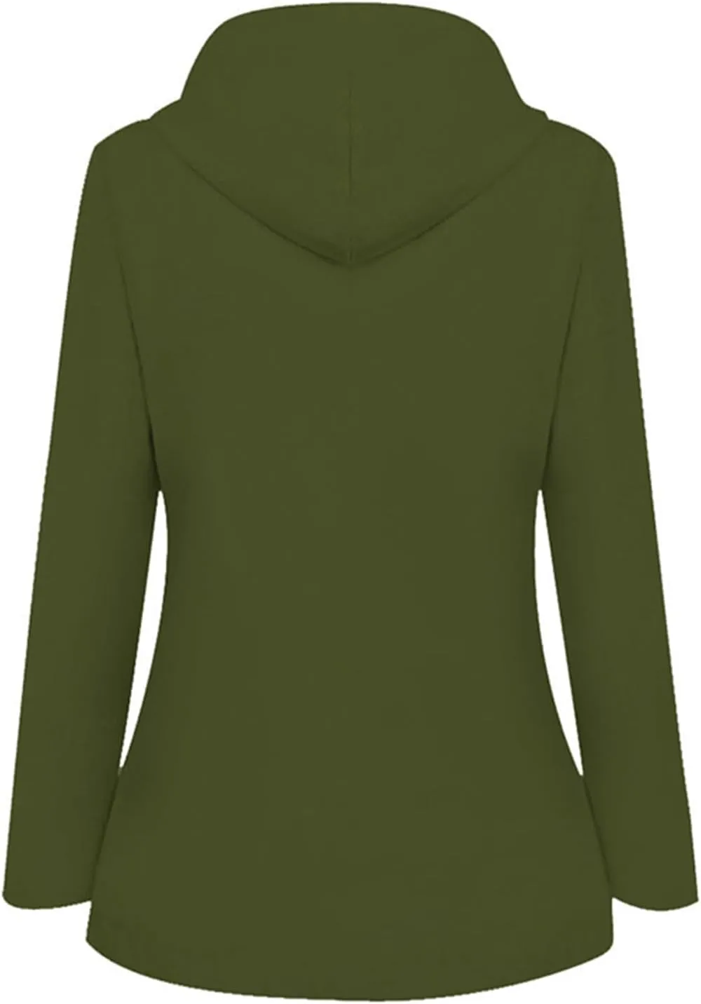 Eduavar Jackets for Women Casual Winter Puffer Coats for Women Long Sleeve Overcoats Plus Size Zip Up Down Coats with Hood