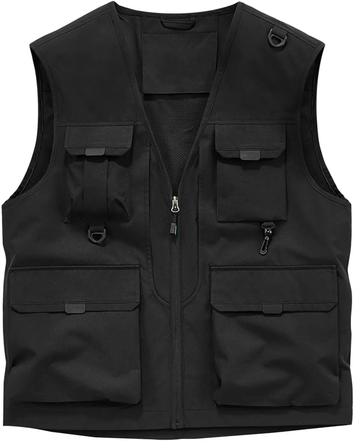 Fishing Vests for Men Lightweight Breathable Journalist Photographer Fishing Vest Outdoor Safari Travel Waistcoat Gilet