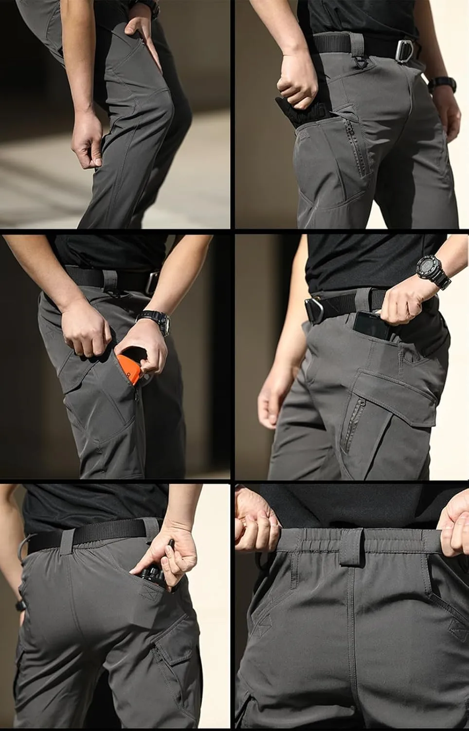 Flexcamo - Tactical Waterproof Pants, Flex Camo Cargo Pants for Men, Flexcamo Tactical Pants