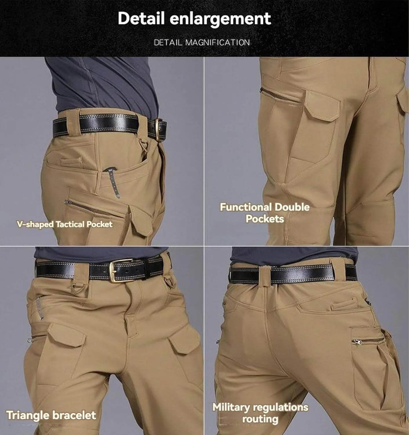 Flexcamo - Tactical Waterproof Pants, Flex Camo Cargo Pants for Men, Flexcamo Tactical Pants