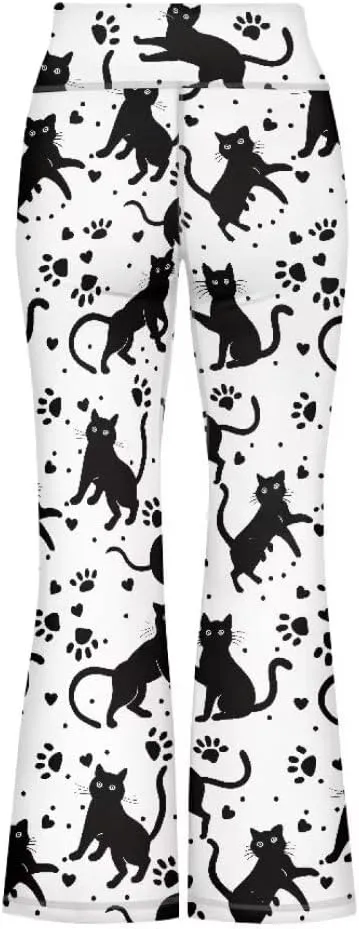 Girls Flare Leggings 5-14T Cute Bell Bottoms for Girl Yoga Pants for Gym