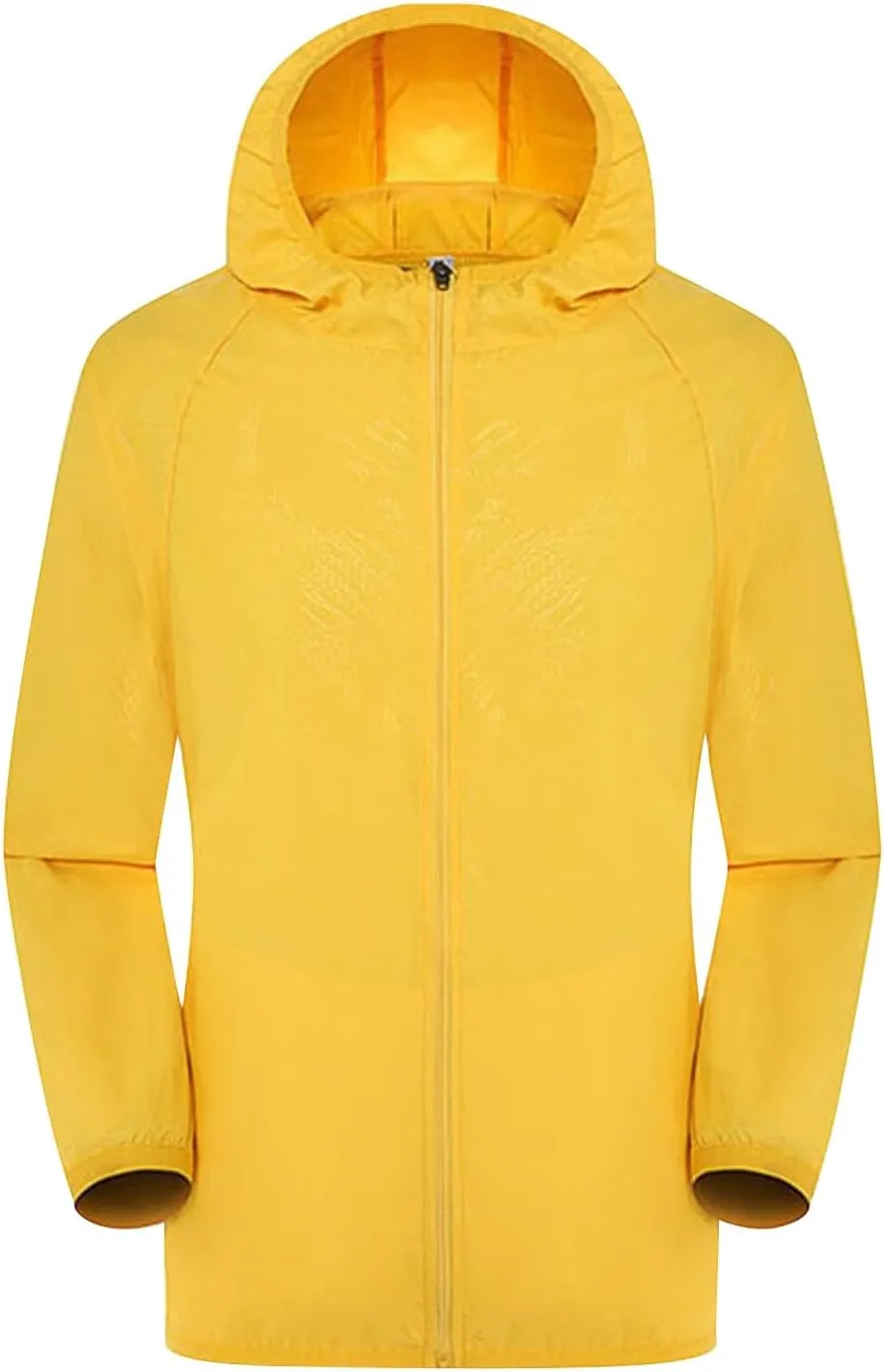 GOKKILRW Women Waterproof Lightweight Rain Jacket Active Outdoor Hooded Raincoats Packable Full Zipper Raincoats Windbreaker