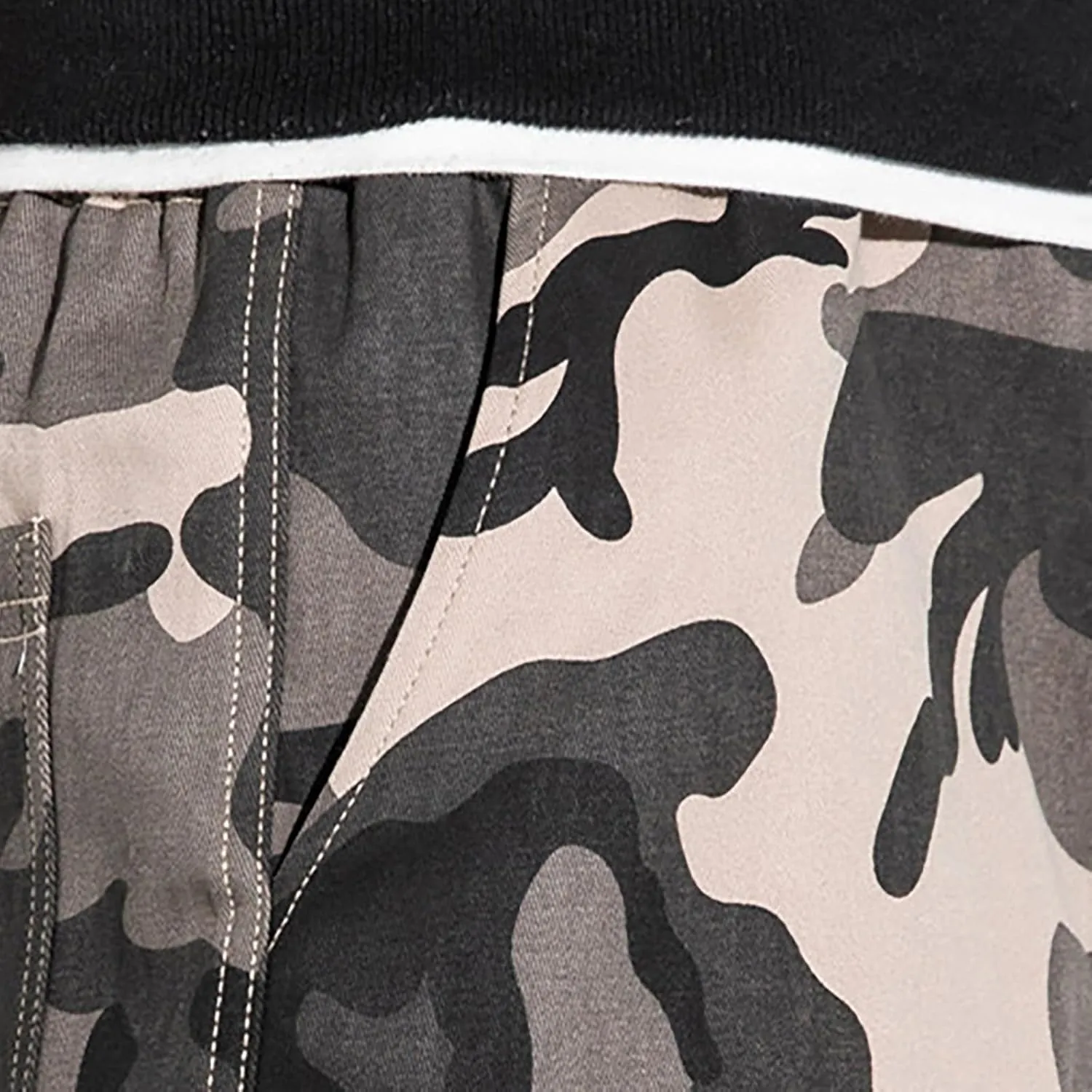 Hiking Pants Men Camo Cargo Pants for Men Casual Camo Lightweight Joggers Work Pants Multi-Pocket Military Pants