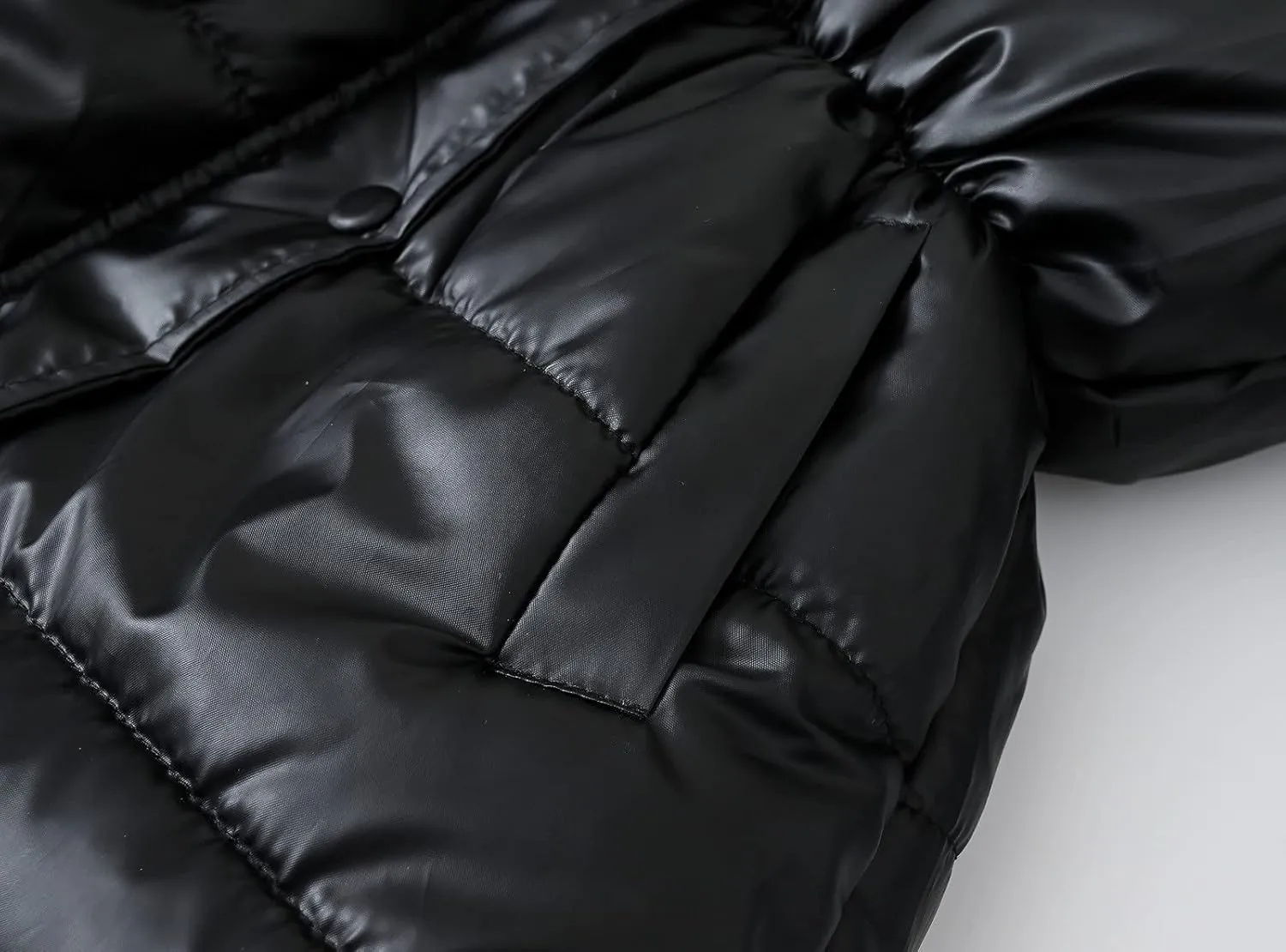 Kids Coat Winter Thick Fleece Coats Hooded Warm Puffer Jackets Baby Down Outerwear Windproof Puffer Snowsuit Outerwear