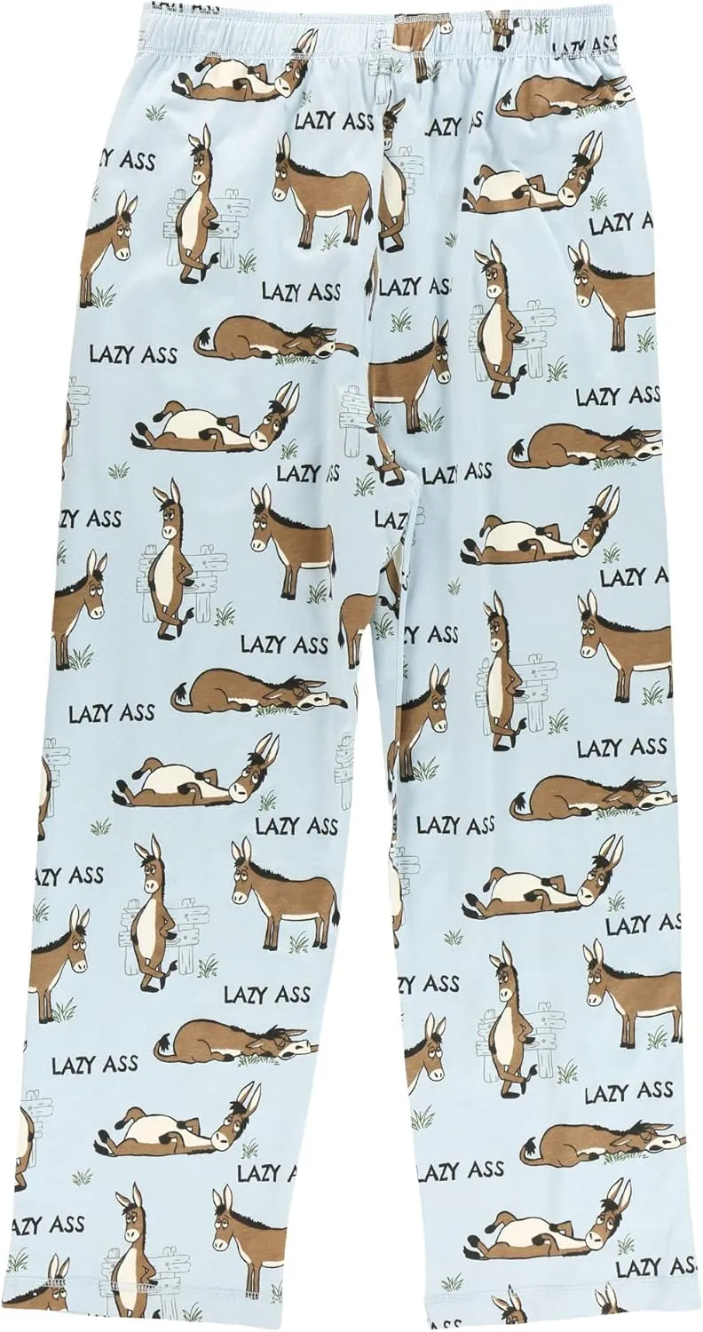 Lazy One Funny Ocean Pajama Pants For Men, Men's Separate Bottoms, Lounge Pants, Fishing PJs