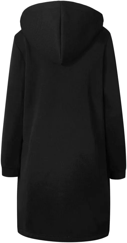 LCMTWX Winter Coats for Women Suit Collar Printed Pocket Jacket Black Trench Coat Trench Coats for Women Fall Wool Coats