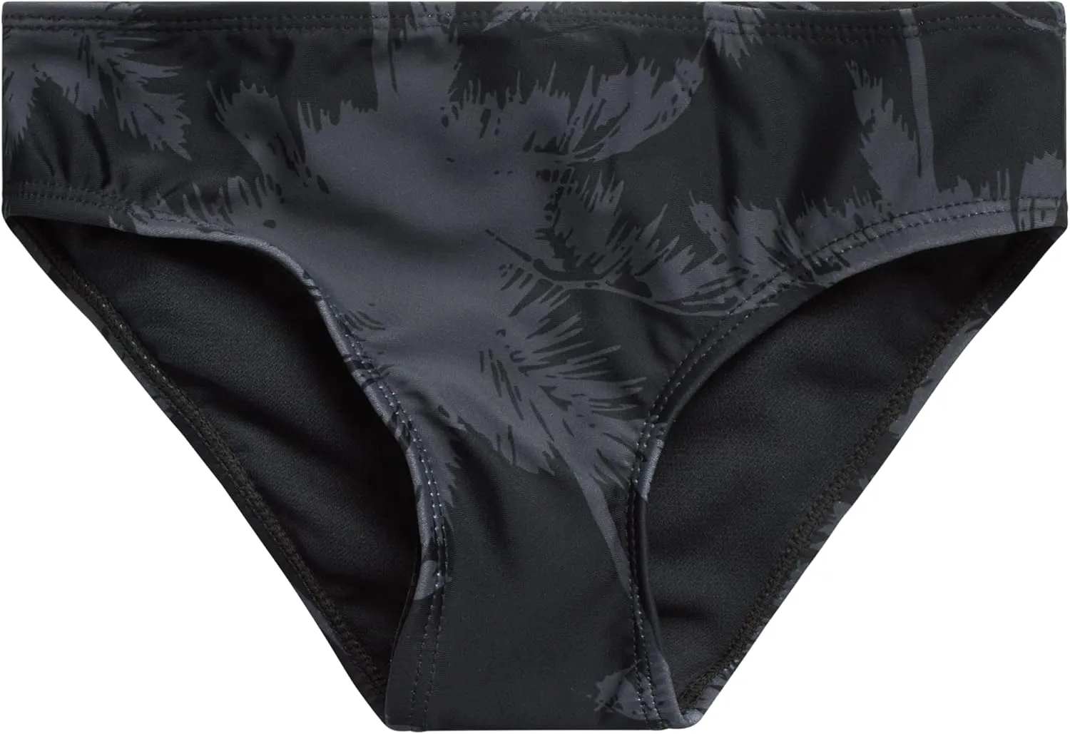 Limited Too Girls' Rash Guard Set - 4-Piece UPF 50  Swim Shirt and Bikini Bottoms
