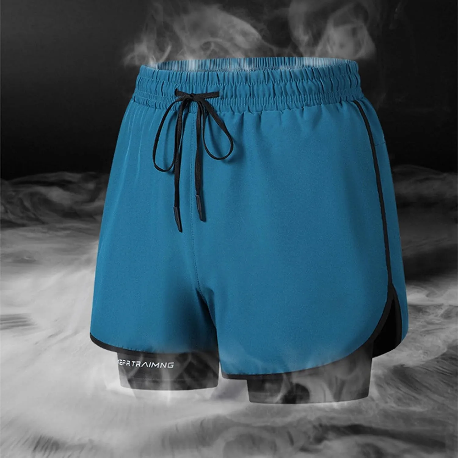 Mens Athletic Shorts 3 Inch Inseam with Liner Running Gear Quick Dry Lightweight and Breathable Back Zipper Pocket 2025