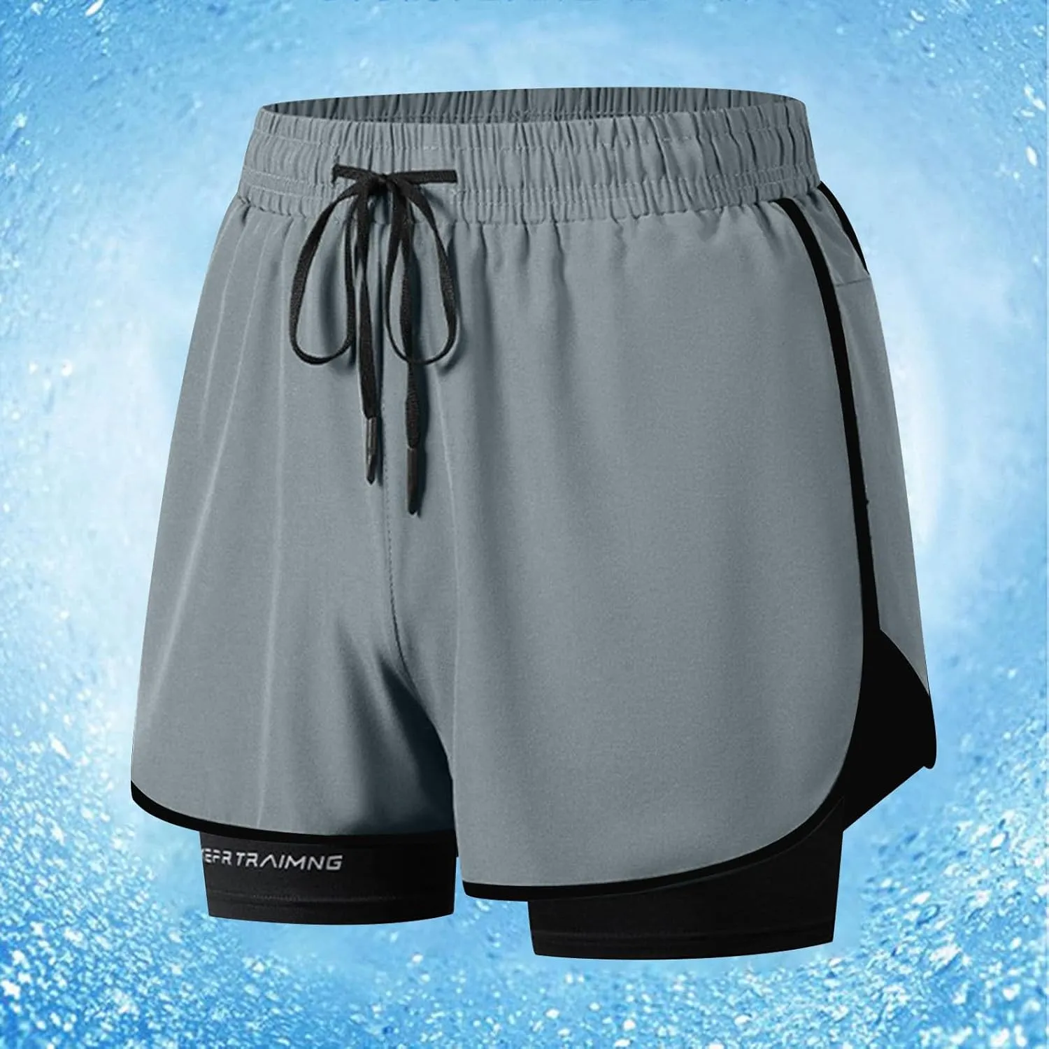 Mens Athletic Shorts 3 Inch Inseam with Liner Running Gear Quick Dry Lightweight and Breathable Back Zipper Pocket 2025