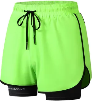 Mens Athletic Shorts 3 Inch Inseam with Liner Running Gear Quick Dry Lightweight and Breathable Back Zipper Pocket 2025