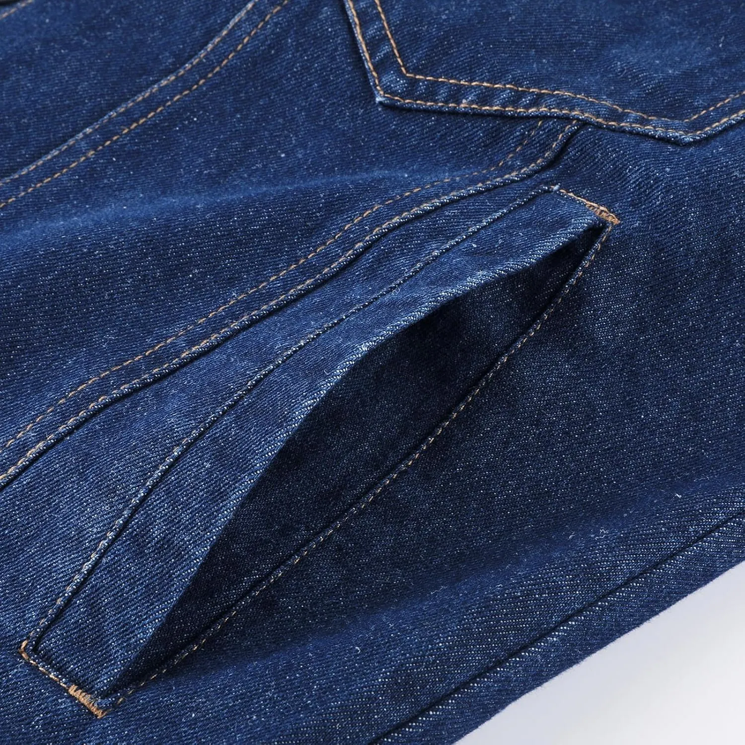 Mens Plaid Lined Denim Jackets Fashion Button Down Jean Outerwear Long Sleeve Trucker Jacket Casual Denim Coat