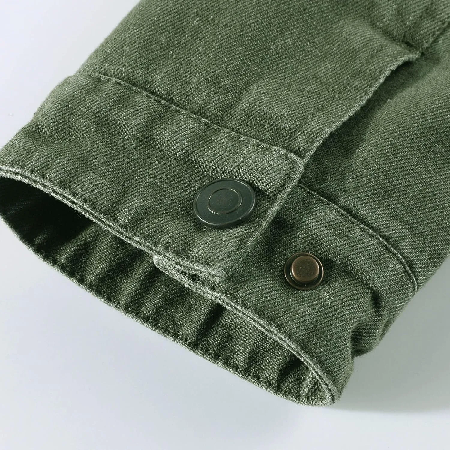 Mens Plaid Lined Denim Jackets Fashion Button Down Jean Outerwear Long Sleeve Trucker Jacket Casual Denim Coat