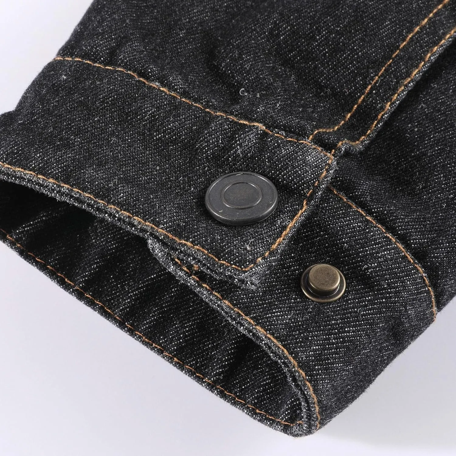 Mens Plaid Lined Denim Jackets Fashion Button Down Jean Outerwear Long Sleeve Trucker Jacket Casual Denim Coat