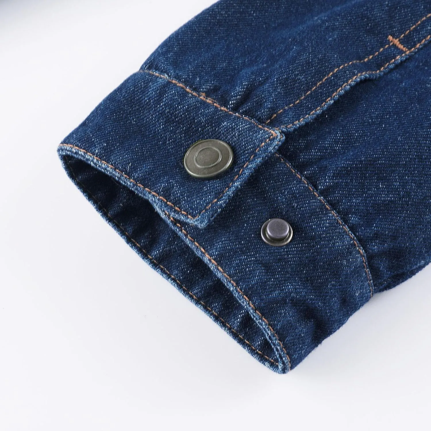 Mens Plaid Lined Denim Jackets Fashion Button Down Jean Outerwear Long Sleeve Trucker Jacket Casual Denim Coat