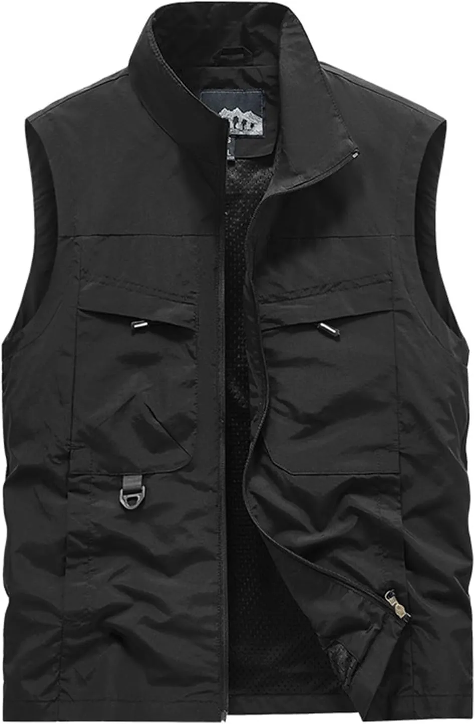 Men's Workout Hooded Tank Tops Sleeveless Hoodies Gym Workout Training Tees Bodybuilding Muscle Cut Off T-Shirts Chaleco De Trabajo para Hombre(Black,Large)