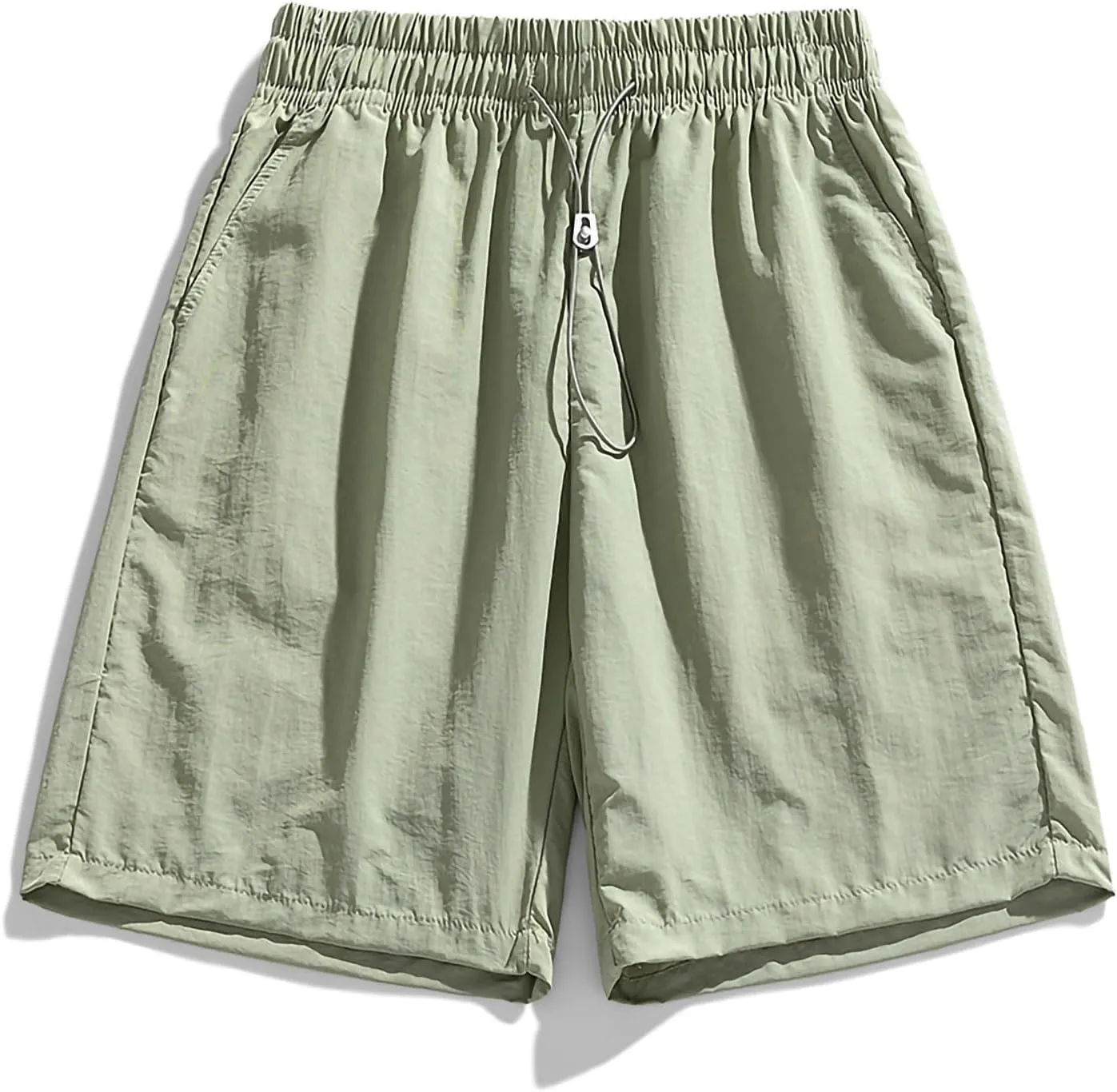 Men's Workout Shorts 5 Inch Athletic Running Gym Gear Elastic Drawstring Active with Pockets,Quick Dry,Water Resistant
