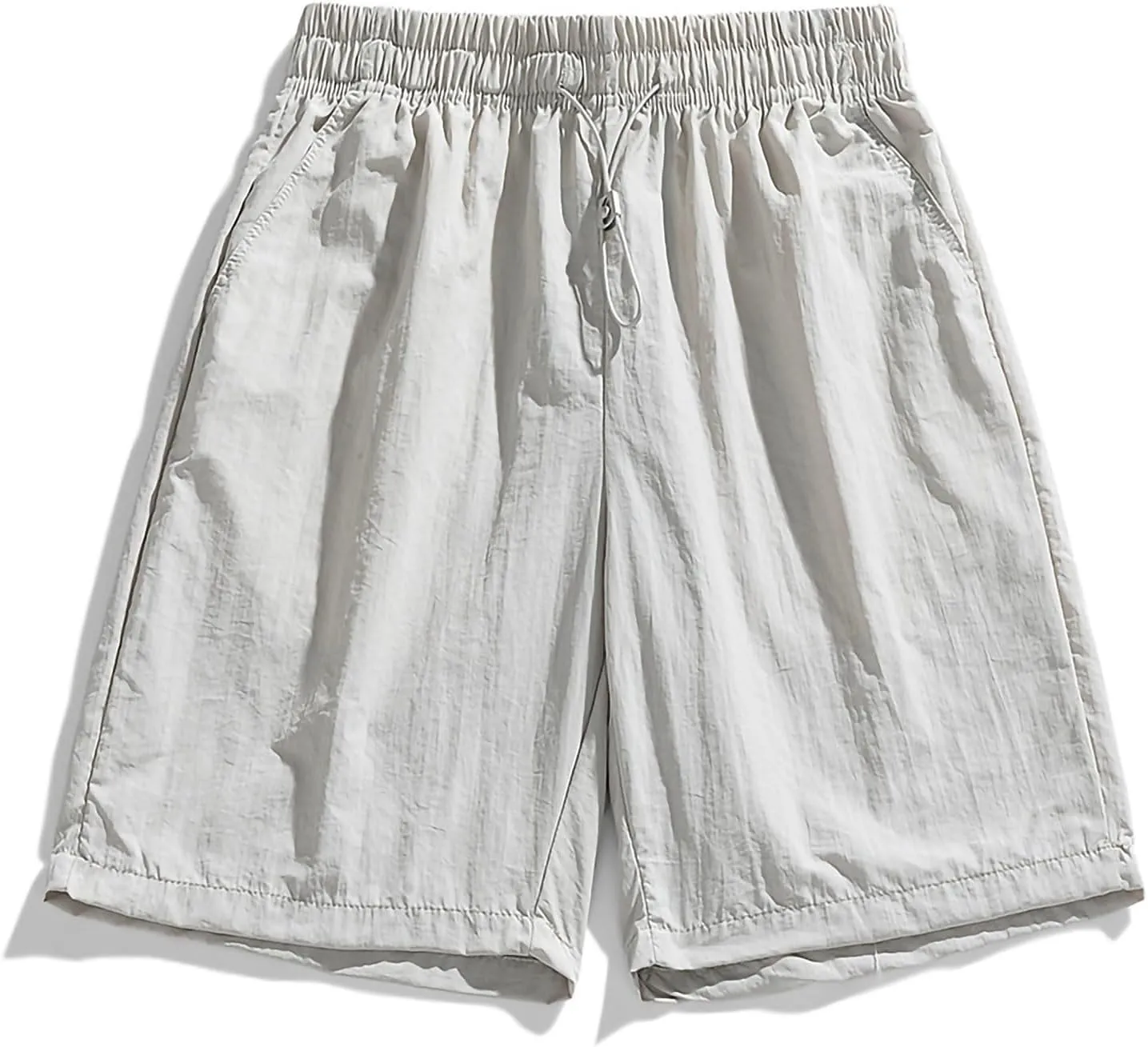 Men's Workout Shorts 5 Inch Athletic Running Gym Gear Elastic Drawstring Active with Pockets,Quick Dry,Water Resistant
