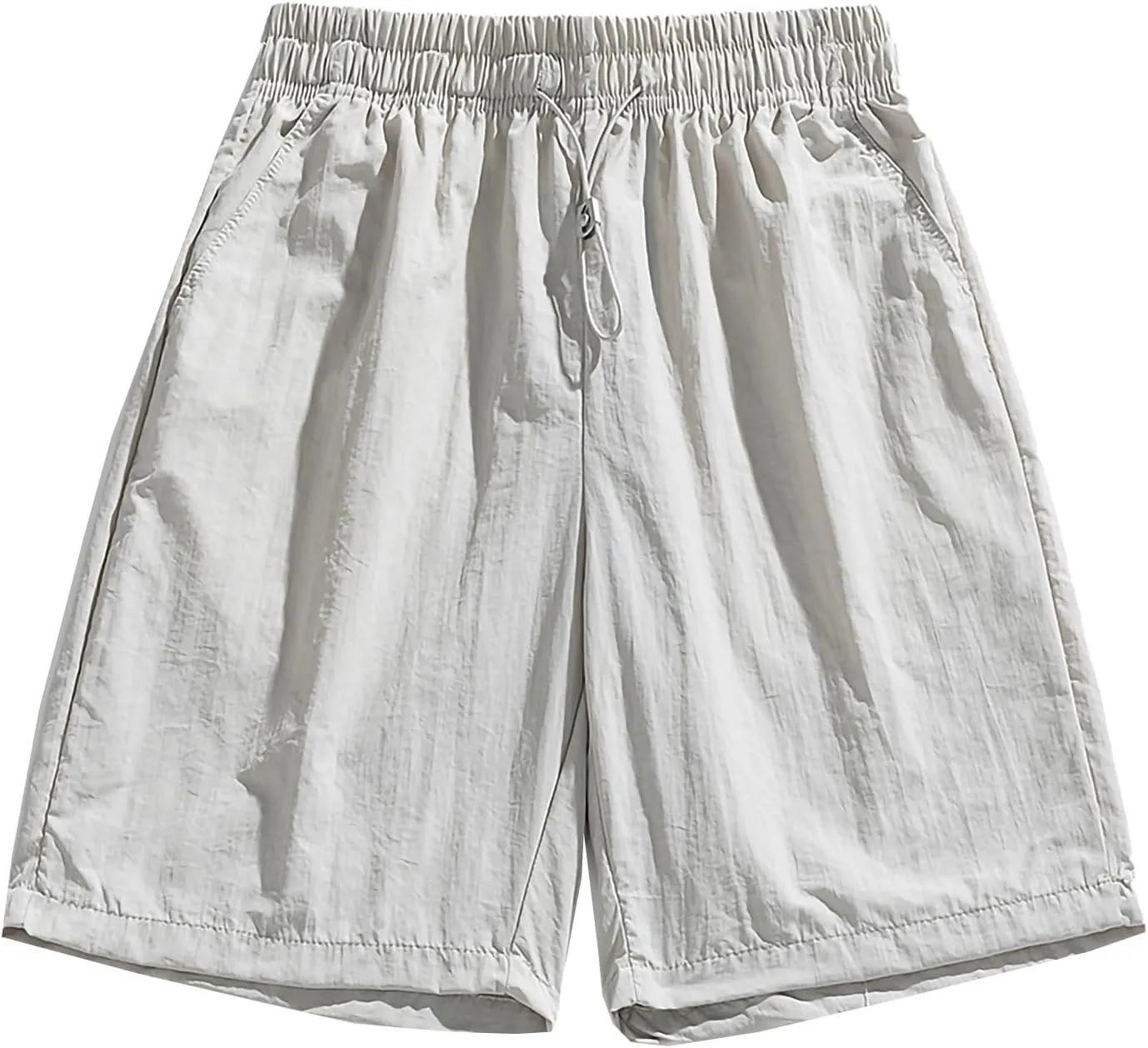 Men's Workout Shorts 5 Inch Athletic Running Gym Gear Elastic Drawstring Active with Pockets,Quick Dry,Water Resistant