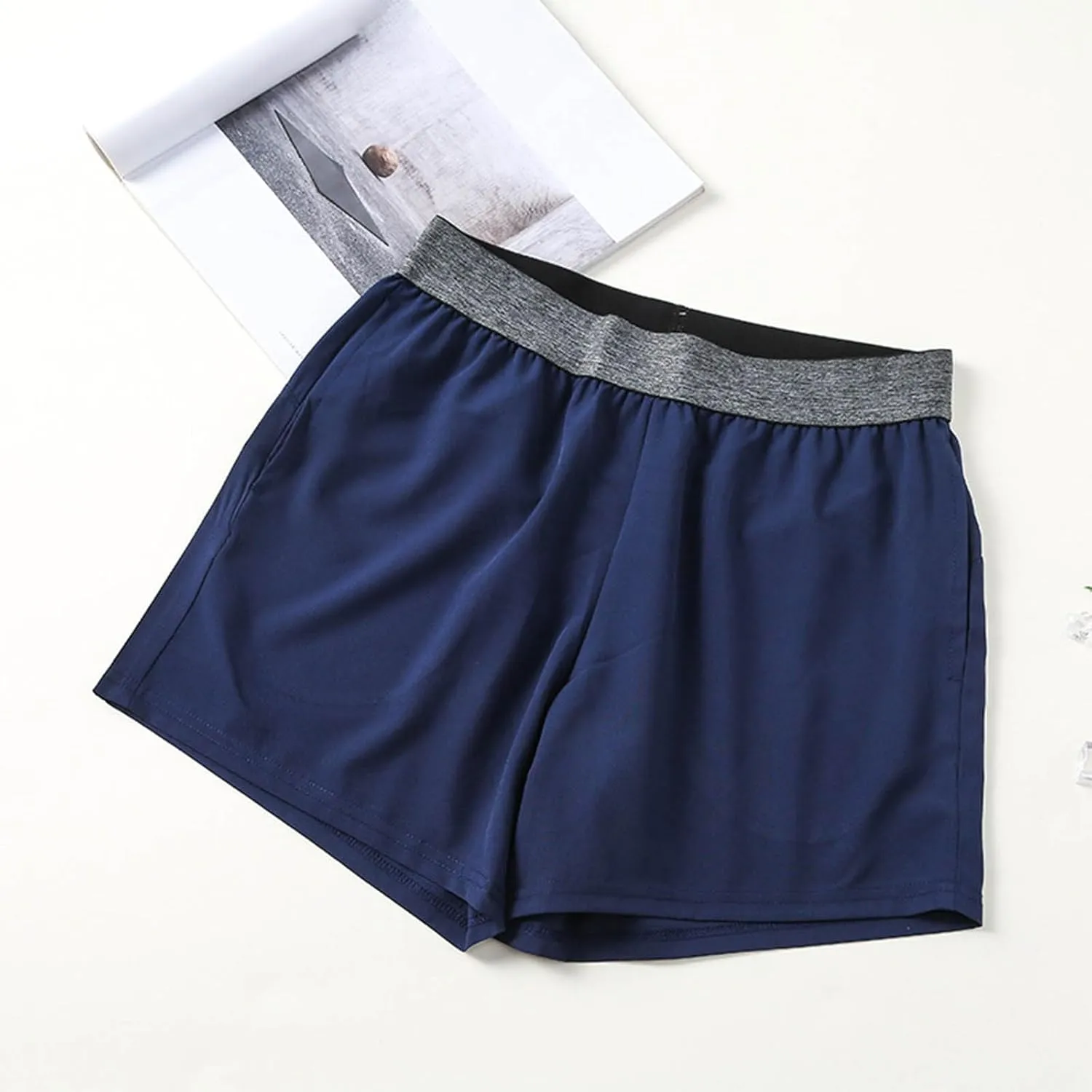 Moisture Wicking Shorts for Men Quick Dry Running Athletic Workout Gym Gear Lightweight Breathable Active Wear Summer