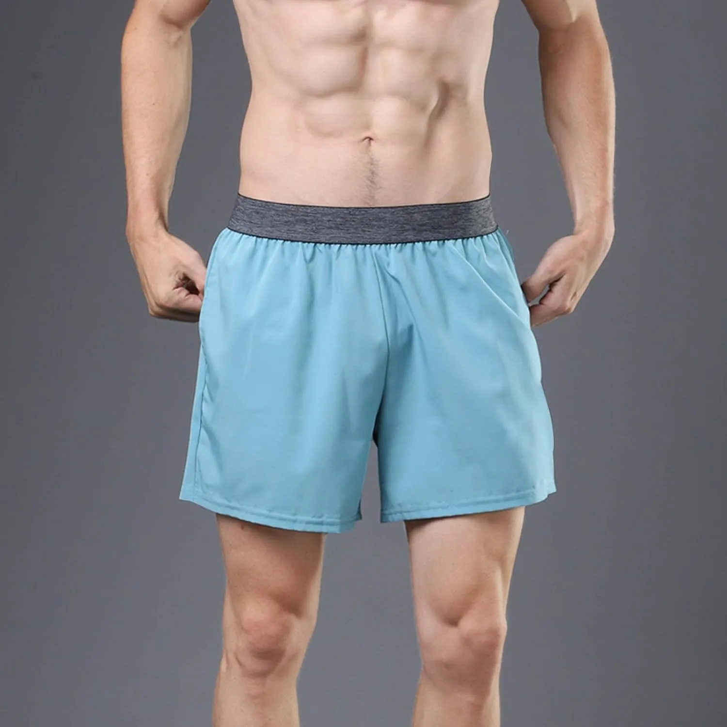 Moisture Wicking Shorts for Men Quick Dry Running Athletic Workout Gym Gear Lightweight Breathable Active Wear Summer
