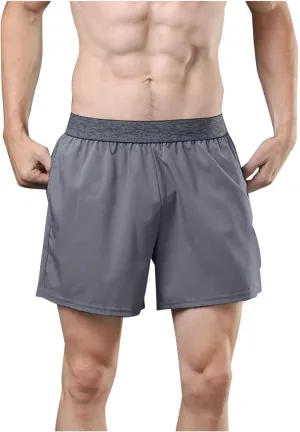 Moisture Wicking Shorts for Men Quick Dry Running Athletic Workout Gym Gear Lightweight Breathable Active Wear Summer