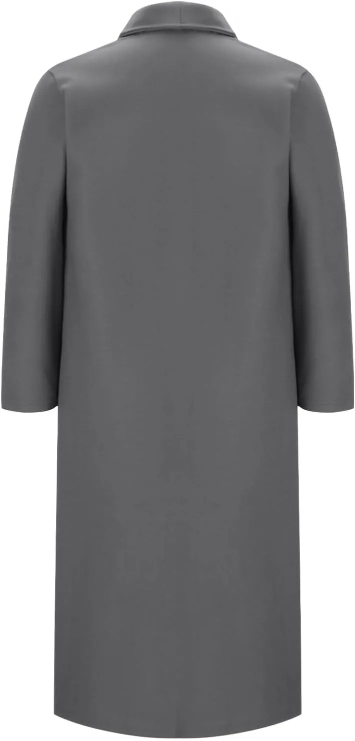 Pea Coats for Women Wool Pea Coat Fall Winter Knee Length Classic Elegant Trench Coat Thick Warm Open Front Overcoat