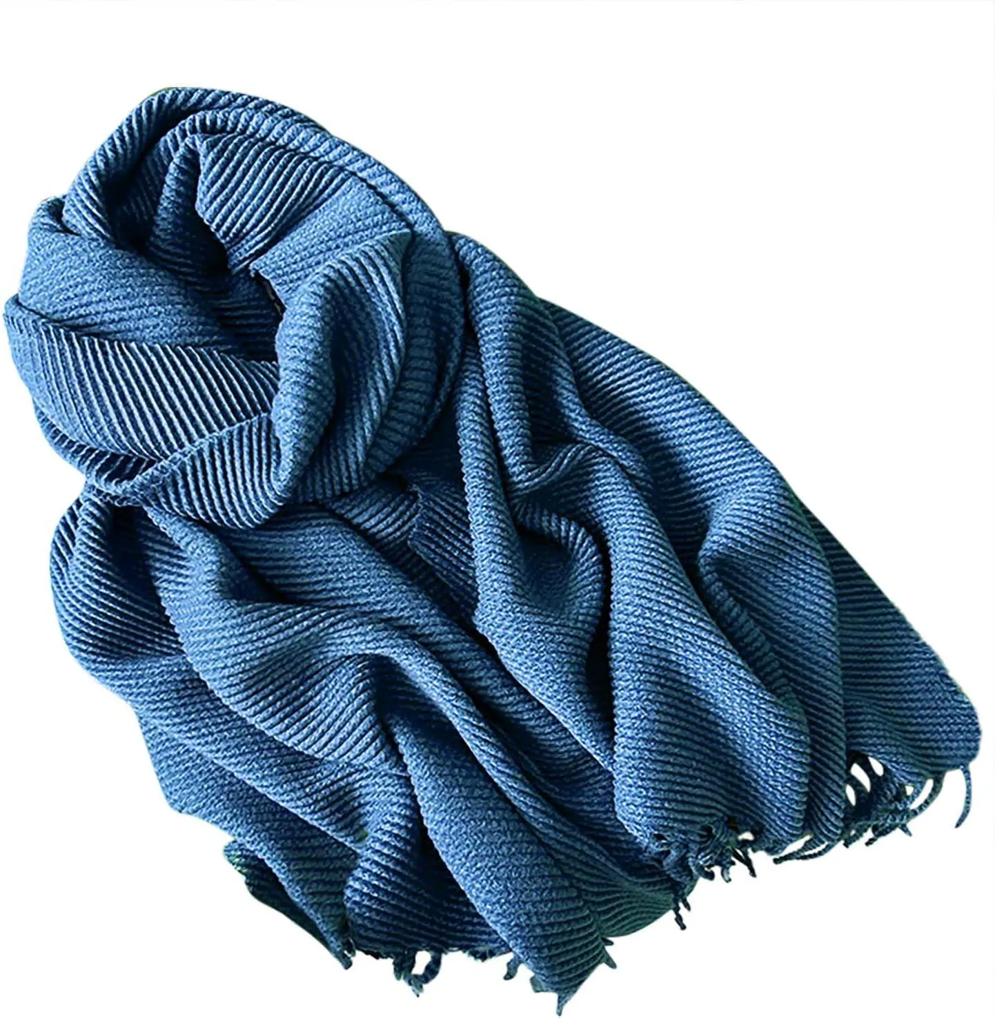 Plain Scarf for Women - Womens Scarf, Winter Scarfs for Women, Fashion Cashmere Scarf for Winter, Long Blanket Scarf