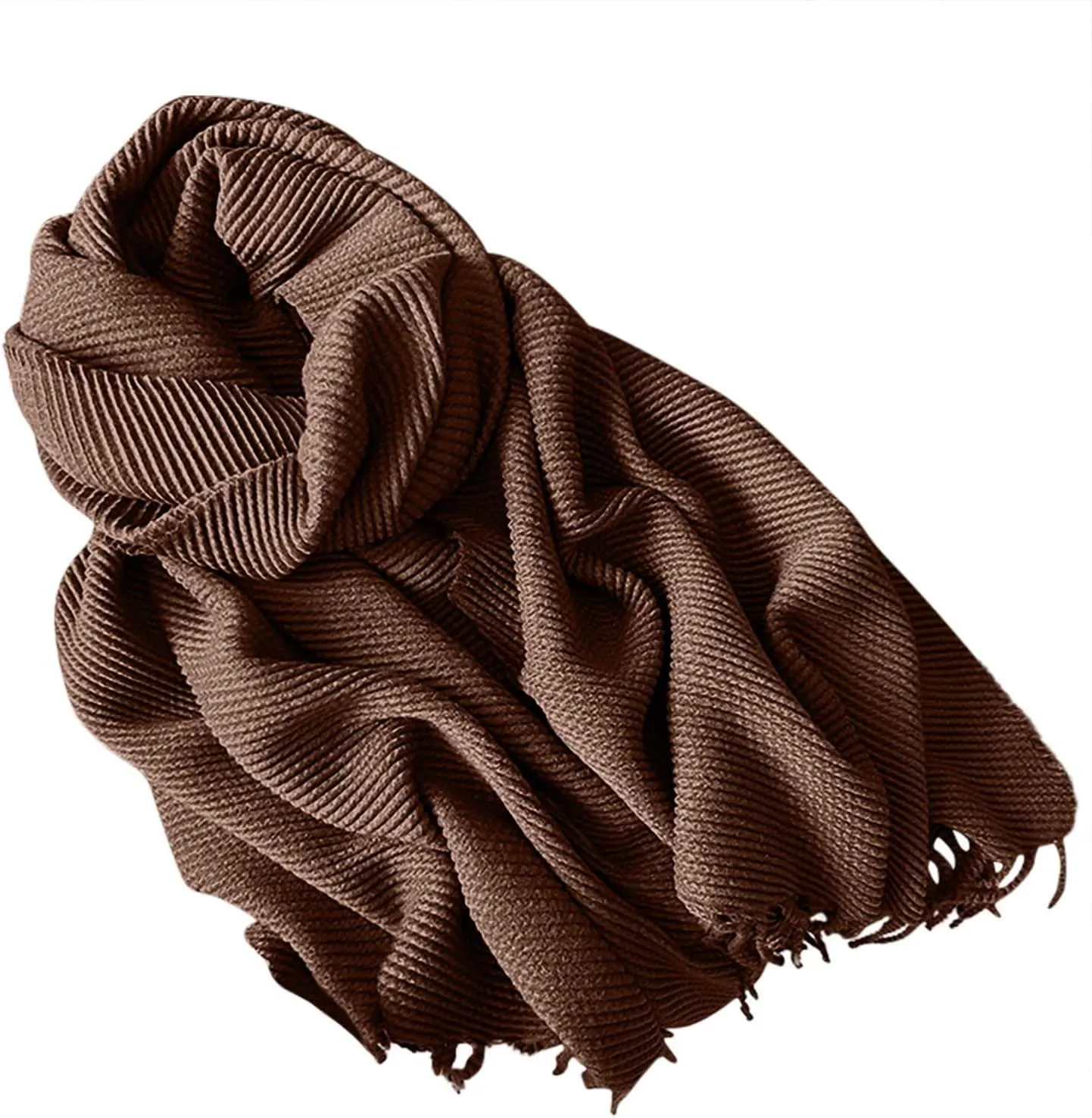 Plain Scarf for Women - Womens Scarf, Winter Scarfs for Women, Fashion Cashmere Scarf for Winter, Long Blanket Scarf