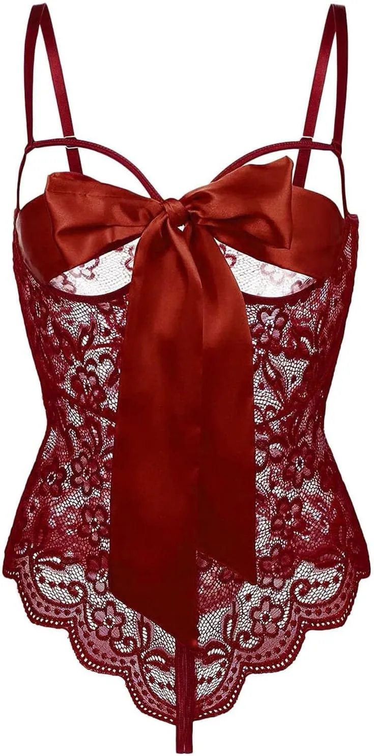 Plus Size Lingerie Set Sexy Lace Bralette High Waist Panty Women's Underwear Comfortable