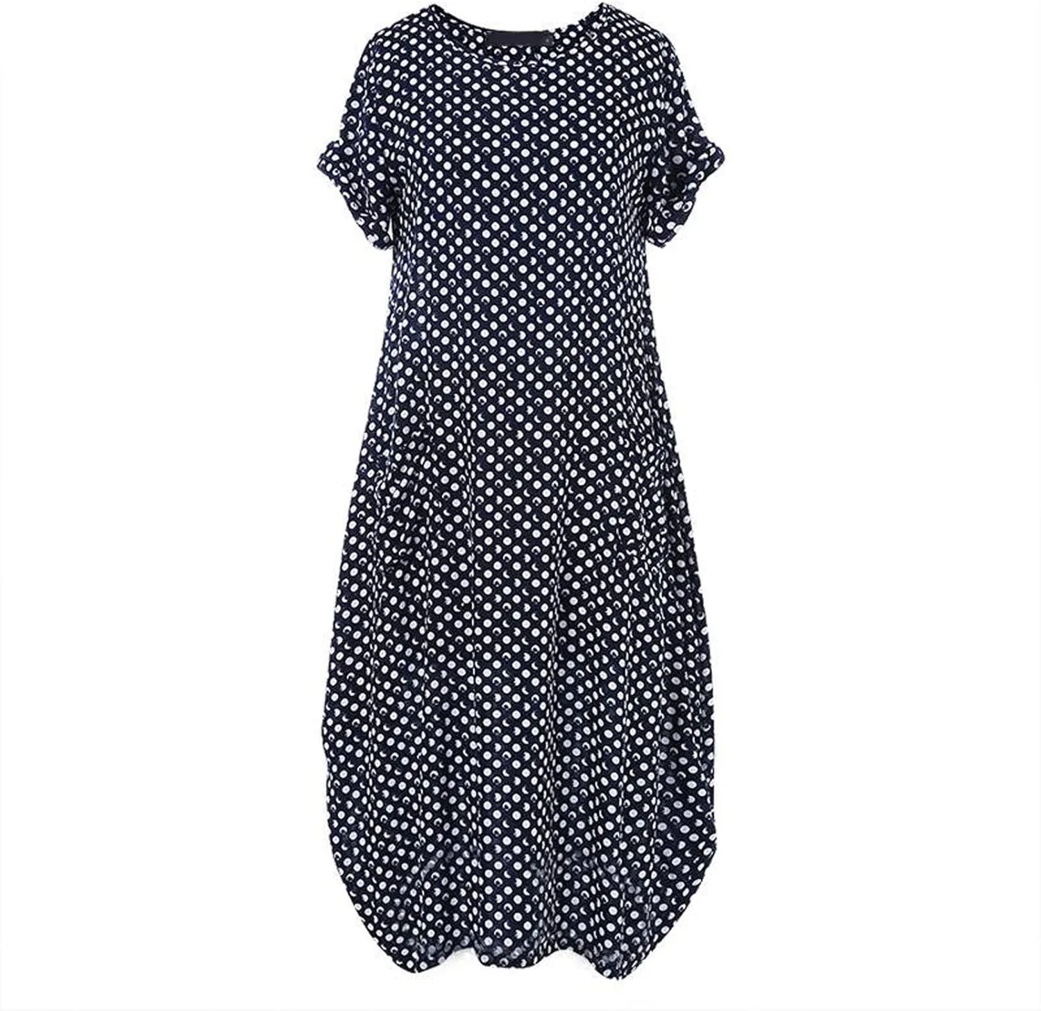 Summer Beach Dress Casual Flowy Boho Maxi V Neck Sleeveless Tiered Ruffle Dress with Pockets Elastic Waist Sundress