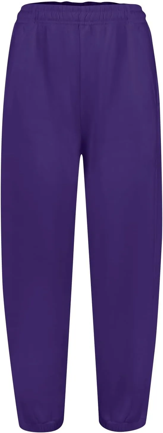 Sweatpants Women Casual Cinch Bottom Sweatpants Y2K High Waisted Athletic Joggers Fashion Sports Pants with Pockets