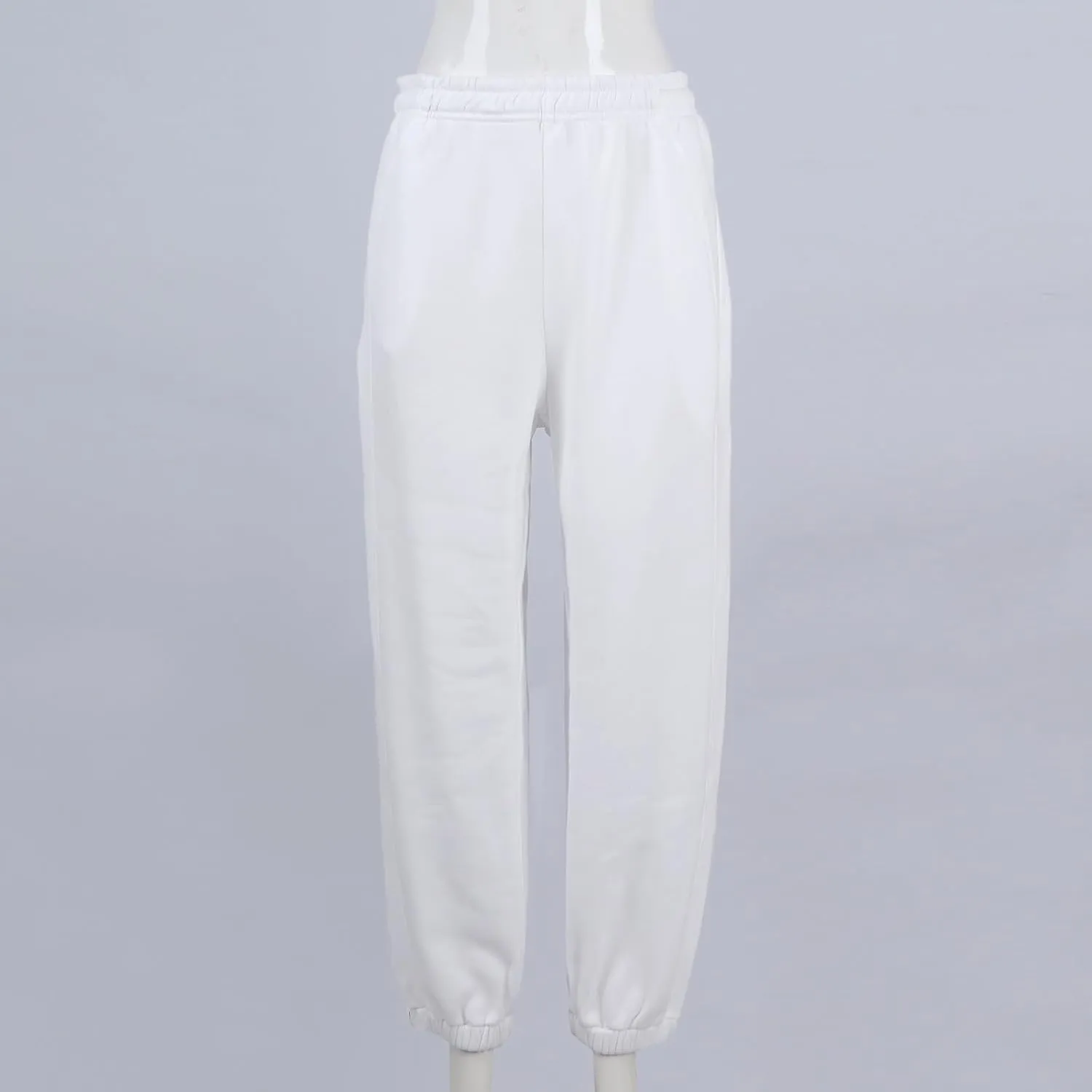 Sweatpants Women Casual Cinch Bottom Sweatpants Y2K High Waisted Athletic Joggers Fashion Sports Pants with Pockets