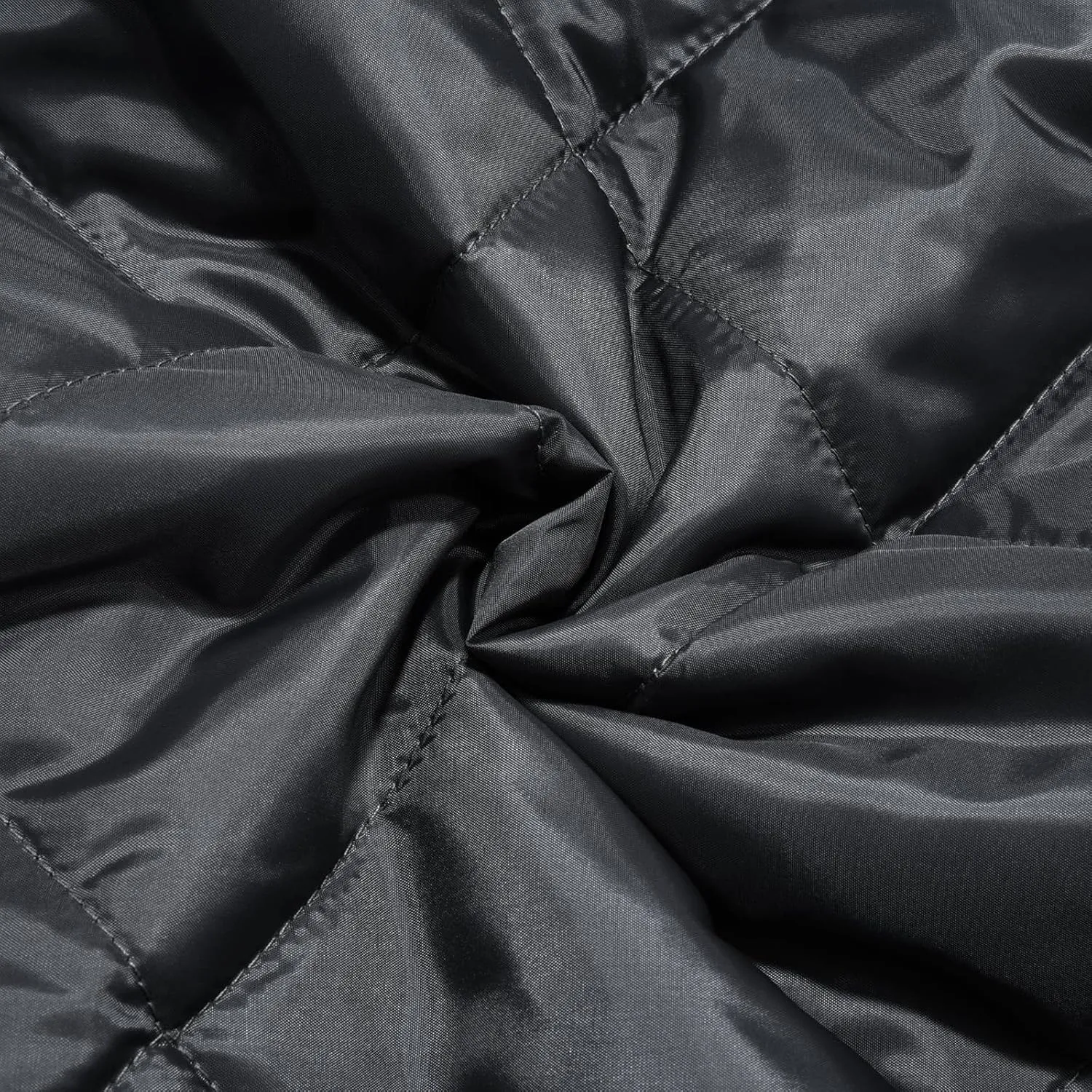 Thatrich Mens Bomber Jacket Lightweight Diamond Quilted Jacket Zip Up Puffer Coat Cropped Winter Jackets Long Sleeve Outwear