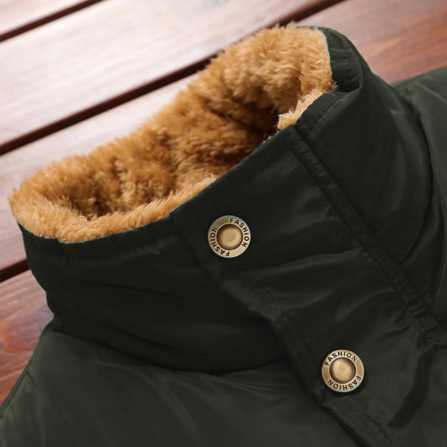 Vest For Men And Winter Fashion Casual Zipper Collar Pocket Hooded Sleeveless Cotton Padded Jacket Vest Top Mens