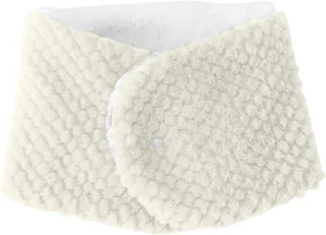 Winter Scarf Neck Warmer Gaiter Women Cold Weather Button Knit Warm Cashmere Feel Fleece Ski Tube Circle Scarves