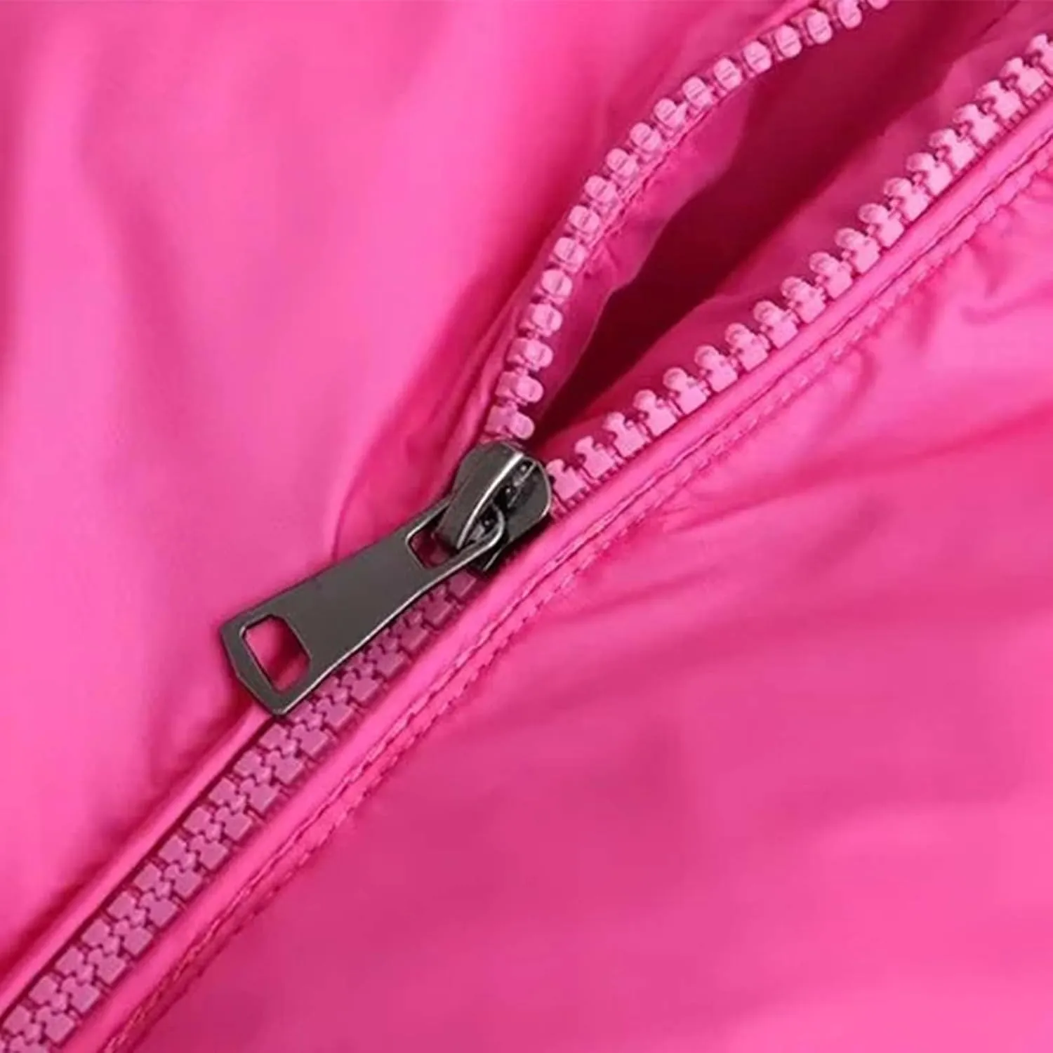 Women Cropped Puffer Jacket Stand Collar Winter Warm Puffy Quilted Jackets Drawstring Down Coats Outwear with Pockets