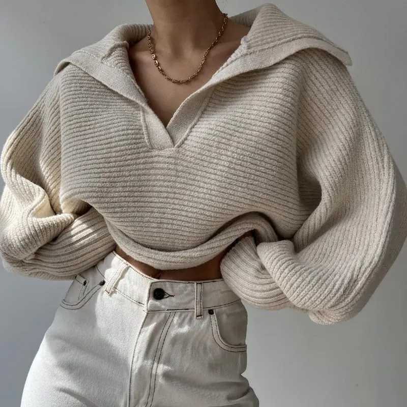 Women Long Sleeve Turtleneck Sweaters Oversized Stretch Fitted Pullover Sweater Ribbed Solid Color Knit Jumper Tops