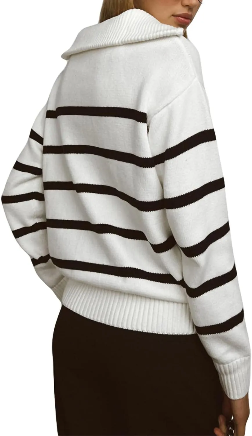 Women Long Sleeve Turtleneck Sweaters Oversized Stretch Fitted Pullover Sweater Ribbed Solid Color Knit Jumper Tops