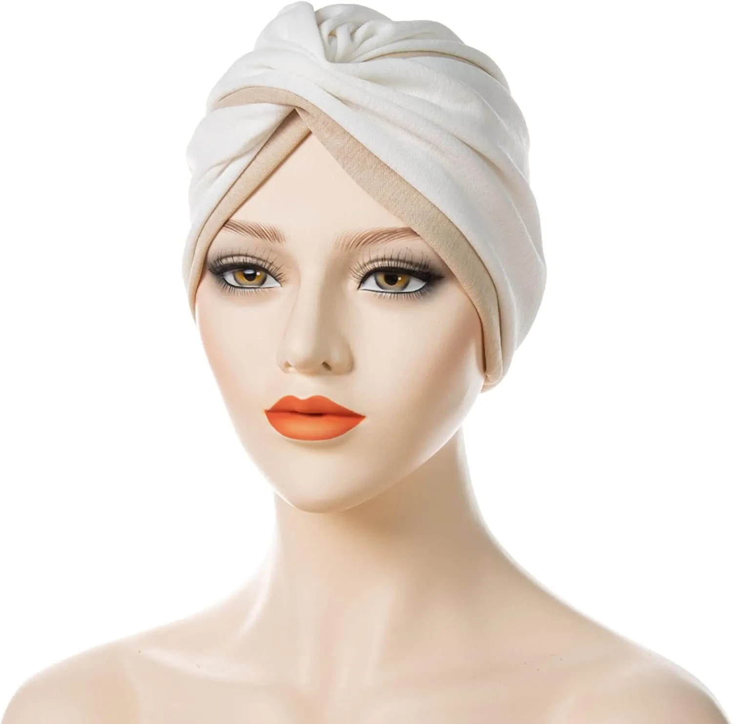 Women Muslim Ruffle Hat Wrap Cap Braid Turban Fasion Lightweight Breathable Soft Chemo Cancer Headwear