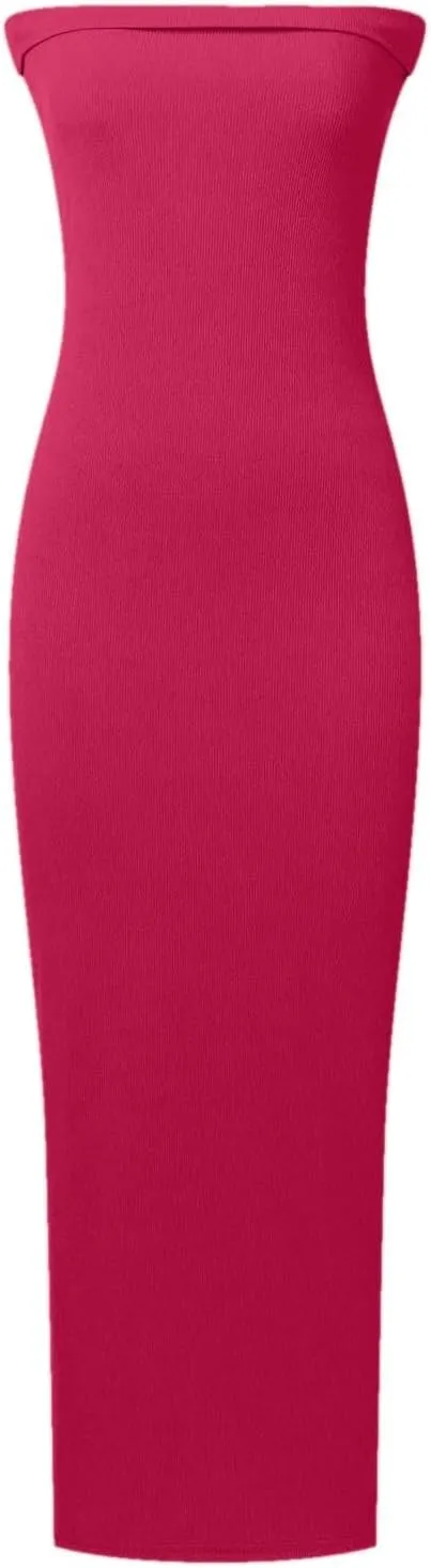 Women's Cocktail Dresses Elegant Sleeveless Bodycon Long Dresses Formal Gowns Evening Dress Spring Dresses 2025