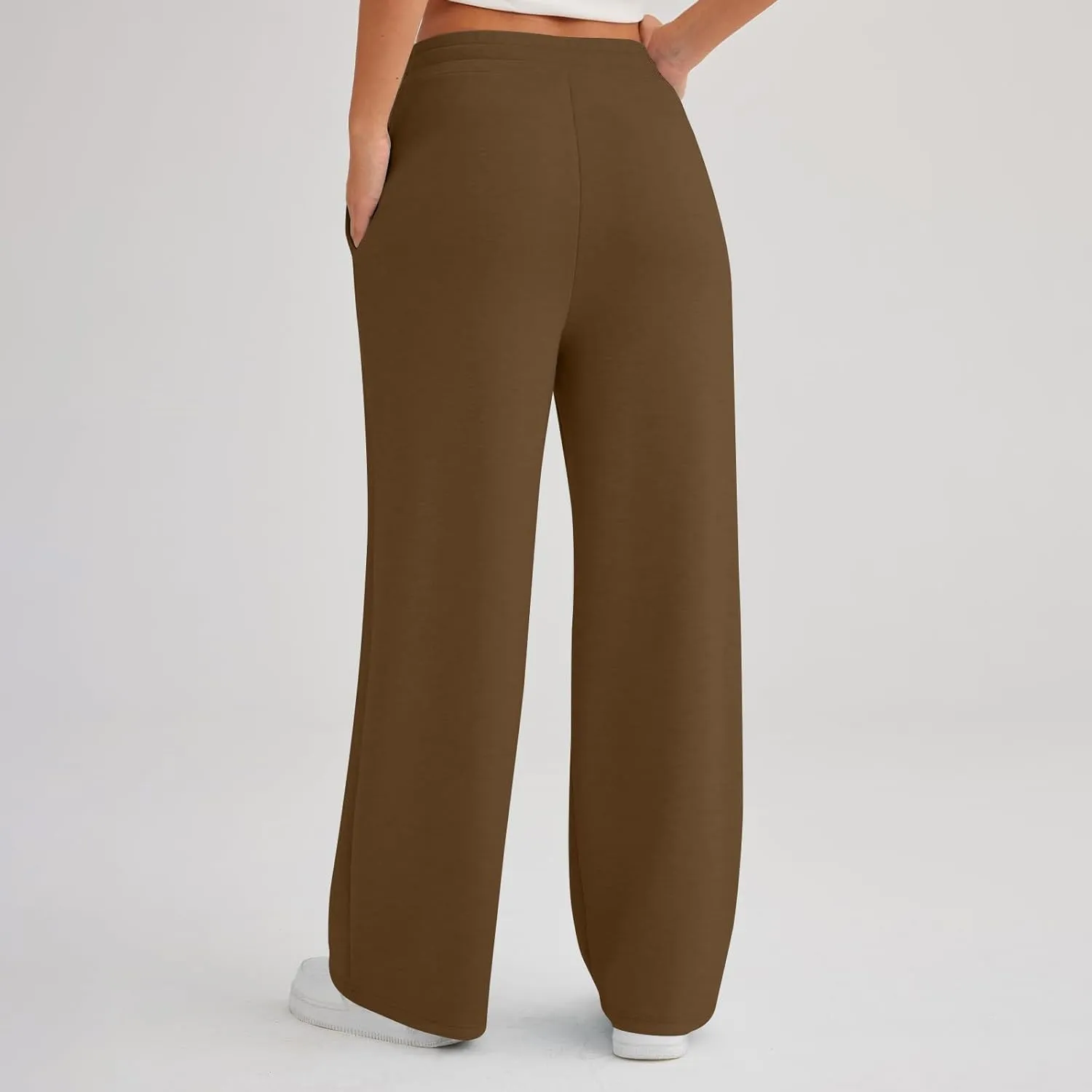 Women's High Waisted Sweatpants Workout Active Joggers Pants Baggy Lounge Bottoms Active Pants with Pockets