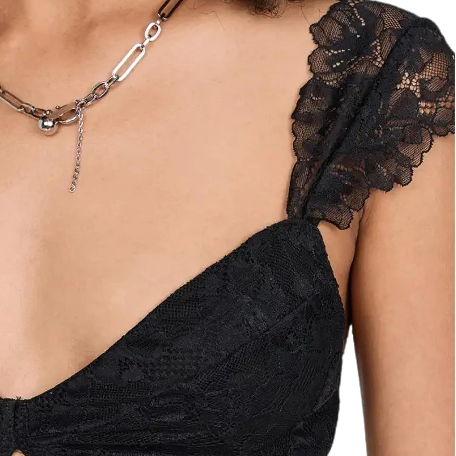 Women's Printed Backless Bodycon Maxi Dress Sleeveless Lace Patchwork Dress Y2K Spaghetti Strap Long Dress