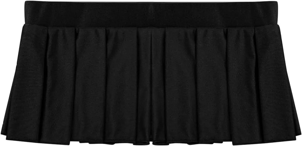 Womens Schoolgirl Mini Skirt Low Rise Pleated Nightwear Clubwear Sexy Skirts