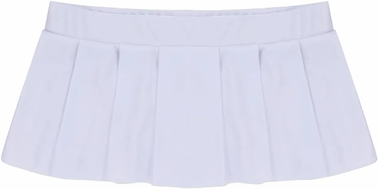 Womens Schoolgirl Mini Skirt Low Rise Pleated Nightwear Clubwear Sexy Skirts