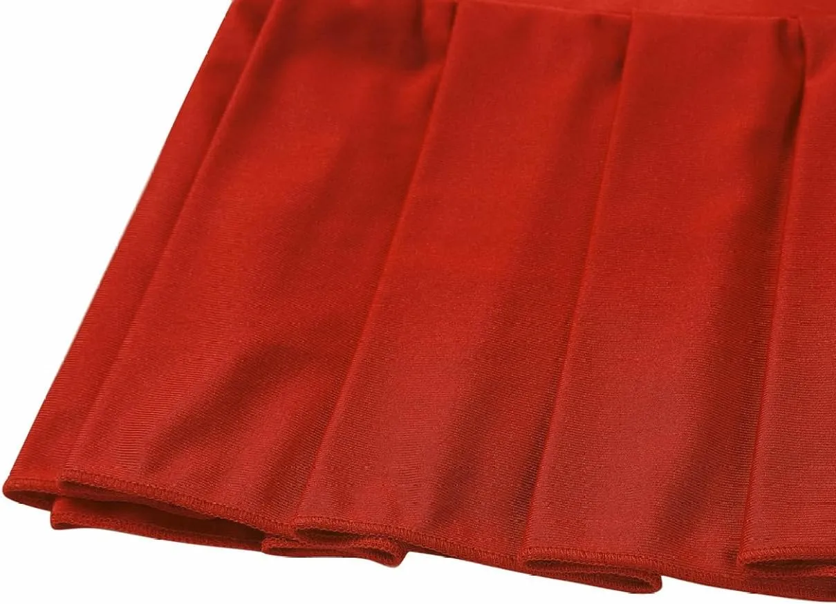Womens Schoolgirl Mini Skirt Low Rise Pleated Nightwear Clubwear Sexy Skirts